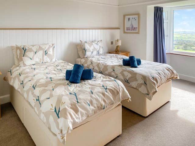 Twin bedroom | Beacon Cottage, Bittaford, near Ivybridge