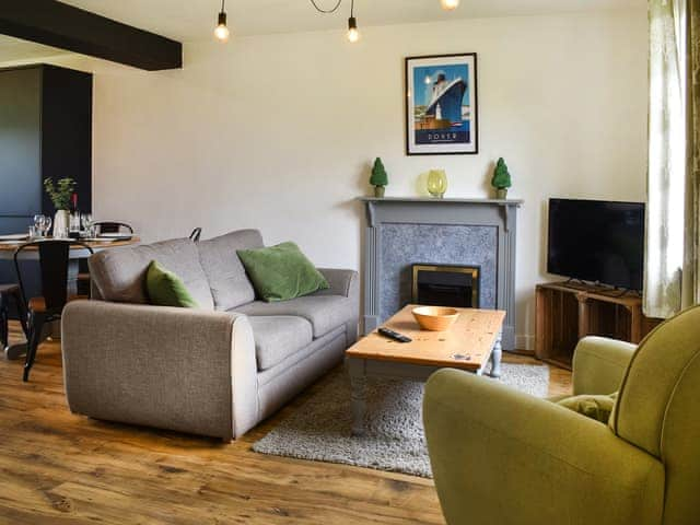 Living area | The Hayloft - Reach Court Cottages, St. Margaret&rsquo;s, near Dover