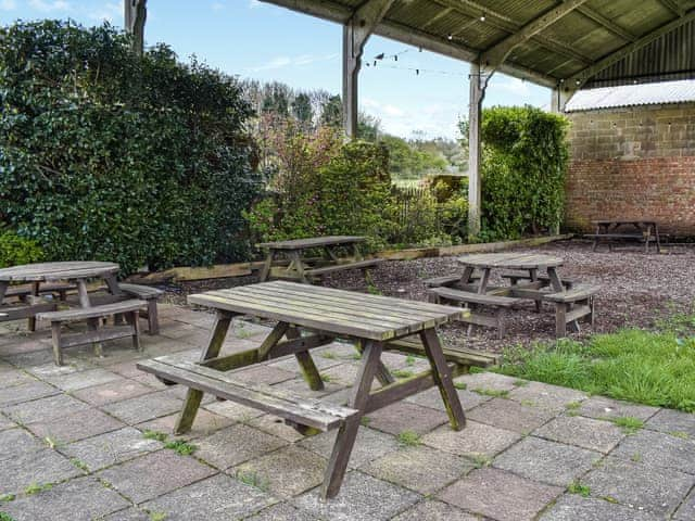 Outdoor area | The Hayloft - Reach Court Cottages, St. Margaret&rsquo;s, near Dover