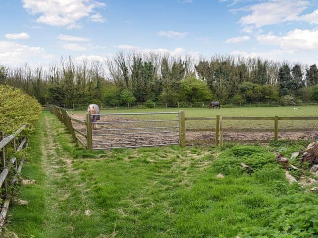 Outdoor area | The Hayloft - Reach Court Cottages, St. Margaret&rsquo;s, near Dover