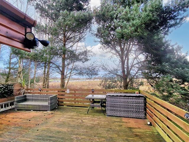 Sitting-out-area | Happy Ever After, Felton, near Amble