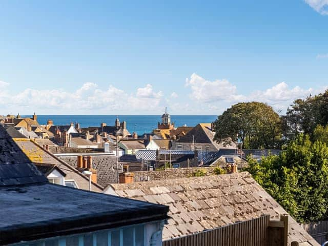 View | Hillside, Lyme Regis