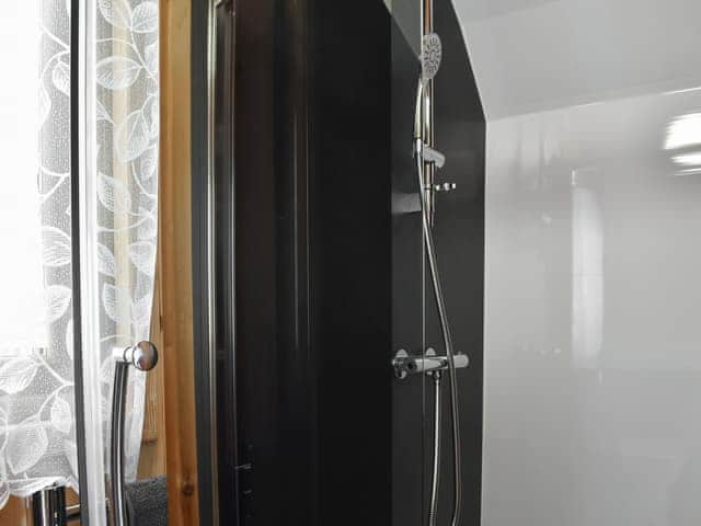 Shower cubicle | Selker View - Moorside Glamping Pods, Corney, near Millom