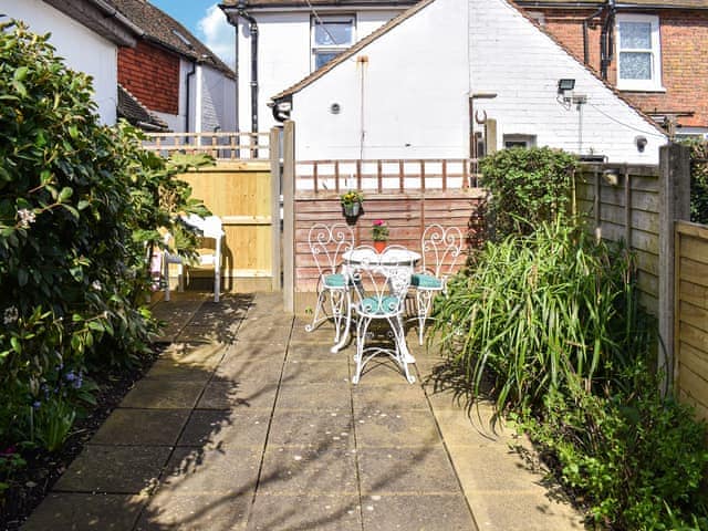 Patio | New Street Cottage, Lydd, Romney Marsh