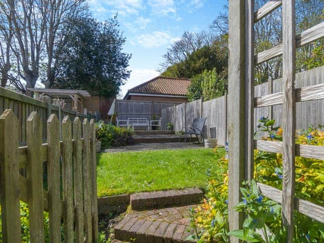 Sitting-out-area | Forsythia House - Low Key Luxury, Overstrand, near Cromer