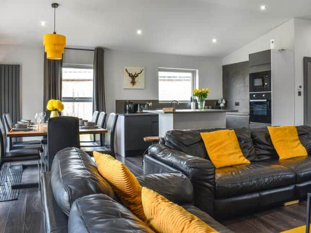 Open plan living space | The Barbon - Box Tree Escapes, Kirkby Lonsdale