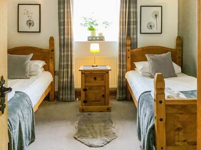 Twin bedroom | Chesterhill West Field, Swarland near Alnwick