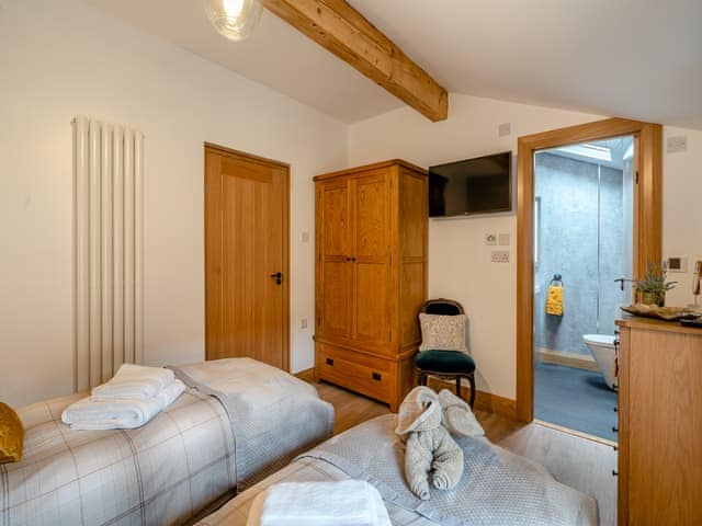 Twin bedroom | Briar Cottage, Pilling, near Preston