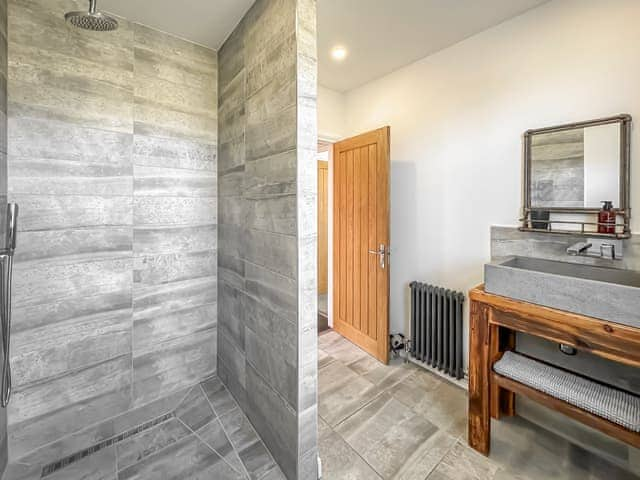 Bathroom | Valhallah Cottage Retreat, South Broomhill, near Amble