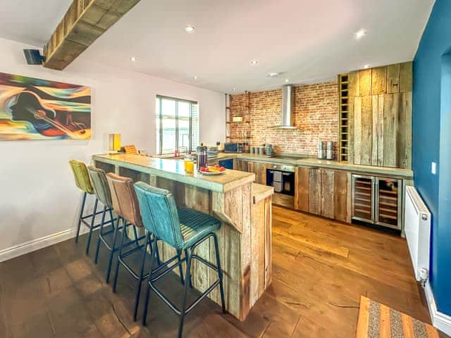 Kitchen area | Valhallah Cottage Retreat, South Broomhill, near Amble