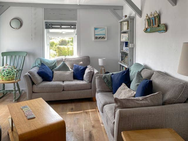 Living area | Summers Beach View, St Mawes