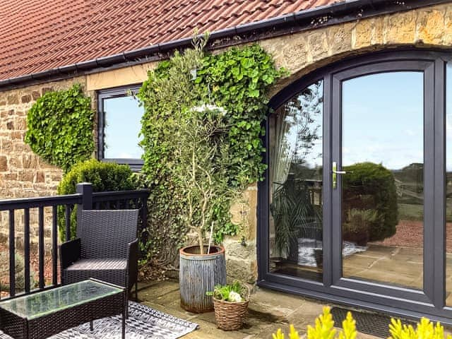 Exterior seating area | Chesterhill Old Farm, Swarland near Alnwick