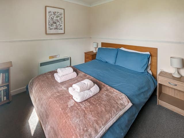 The double bedroom is both light and airy | Duneside, Happisburgh