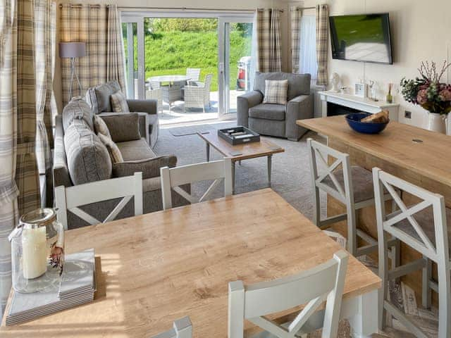 Open plan living space | Stag Lodge - Hutton Le Hole Retreats, Hutton-Le-Hole, near Kirkbymoorside