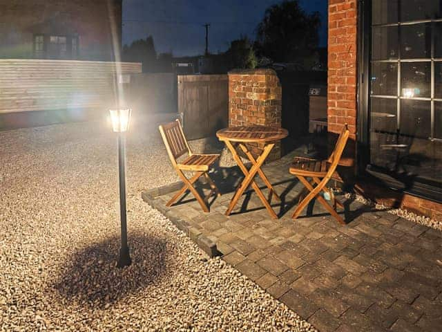 Outdoor area | Fountain Front Barn - Burrow Hill Farm, Corley