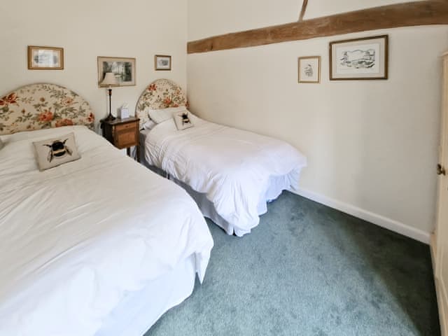 Comfy twin bedroom | Oldfield, Bishopstrow, near Warminster