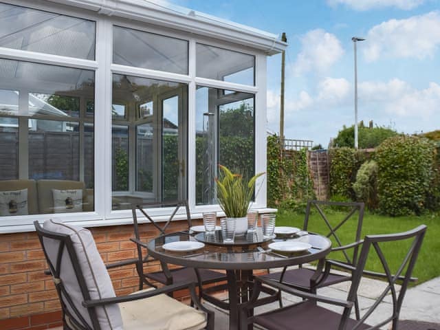 Sitting-out-area | Commonside Cottage, Ansdell, near Lytham St Annes