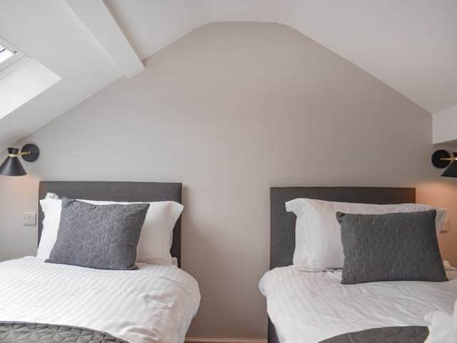 Twin bedroom | Cleveland House - Cleveland Terrace stays, Whitby