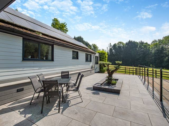 Sitting-out-area | Foxton Barn - Harrietsham Retreats, Harrietsham, Maidstone