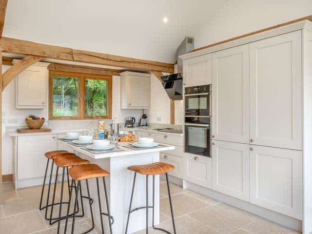 Open plan living space | Walford Lodge - Loxley Park Lodges, Uttoxeter