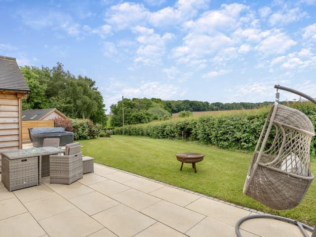 Outdoor area | Walford Lodge - Loxley Park Lodges, Uttoxeter