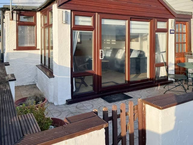 Terrace | Angie&rsquo;s Beachside House, Point Clear, near Clacton-on-Sea