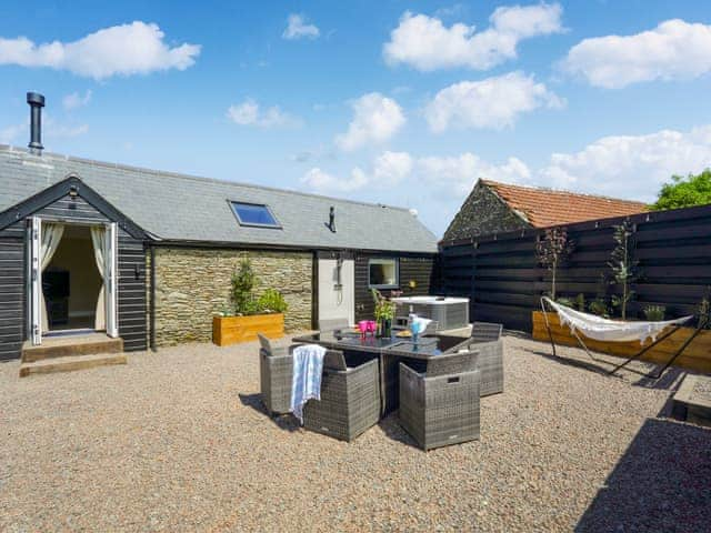 Outdoor area | The Byre - Barn Escapes, Ilfracombe