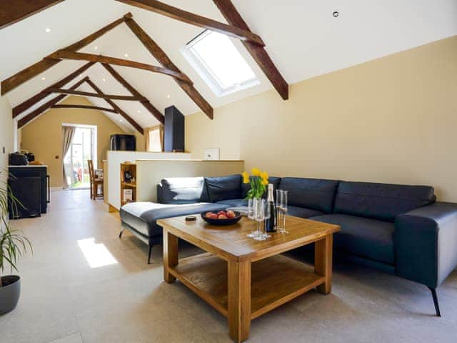 Open plan living space | The Byre - Barn Escapes, Ilfracombe