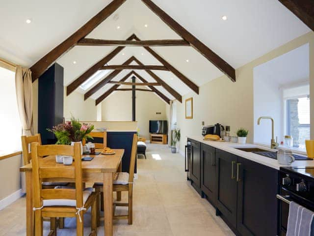 Open plan living space | The Byre - Barn Escapes, Ilfracombe