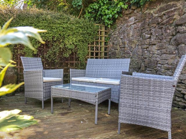 Outdoor area | Lilac Cottage, Brixham