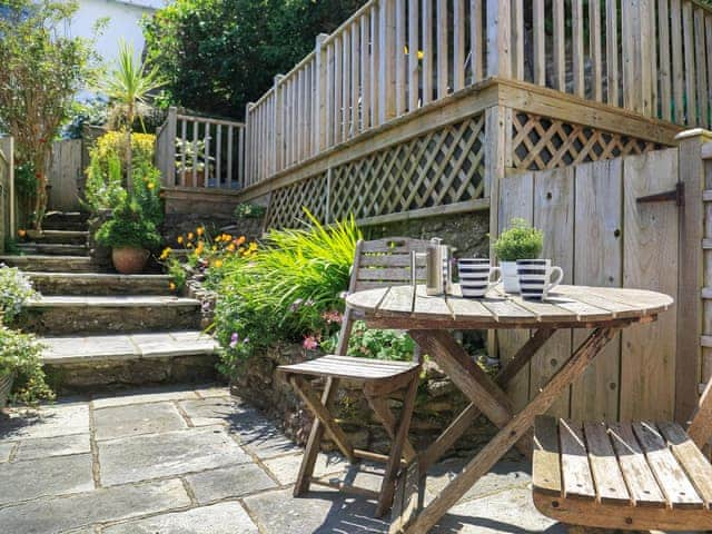 Outdoor area | Lilac Cottage, Brixham