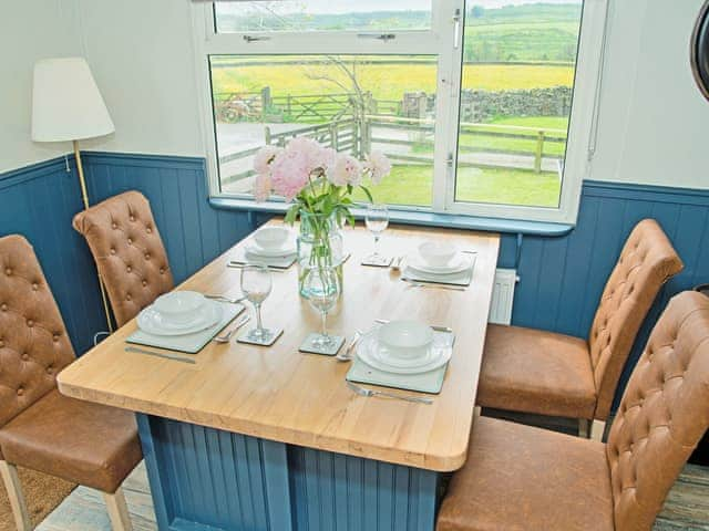 Dining Area | Acre Hill Lodge - Acre Hill Farm, Lane Ends, near Bolton by Bowland