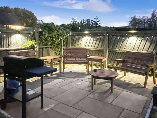 Outdoor area | Delgany House, Filey