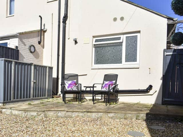 Outdoor area | Black Pan Holiday Cottage, Lake, near Shanklin