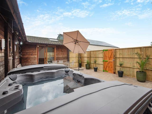 Terrace | Mayfield Lodge - Mayfield Retreats, Burton Pedwardine, near Sleaford