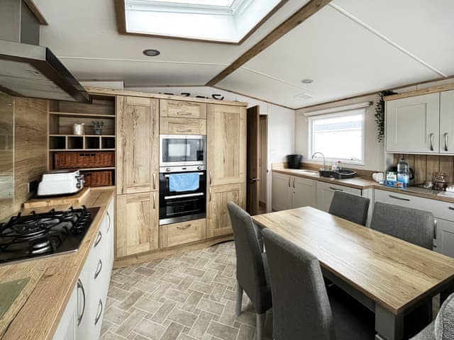 Kitchen area | Family Cabin, Selsey