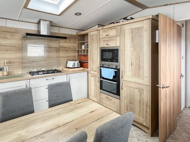 Kitchen area | Family Cabin, Selsey