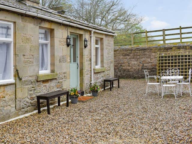 Sitting-out-area | West Lodge, Barnard Castle