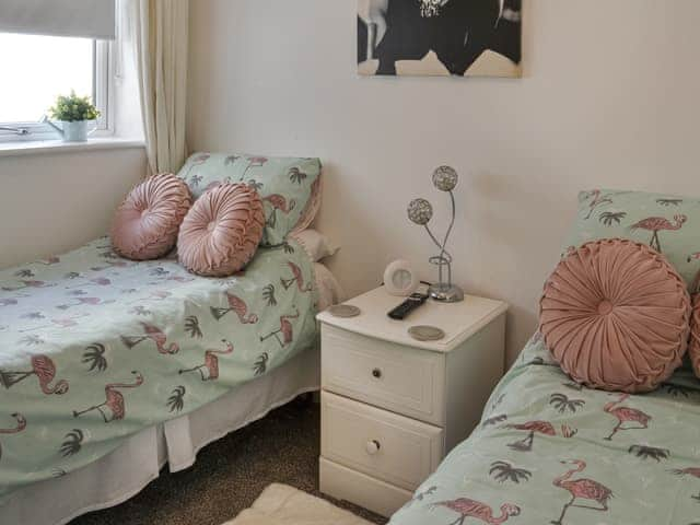 Twin bedroom | Apartment 2, Bridlington