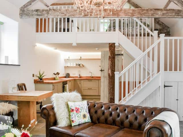 Open plan living space | The Little Barn, Blue Anchor, near Minehead