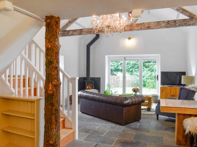 Open plan living space | The Little Barn, Blue Anchor, near Minehead