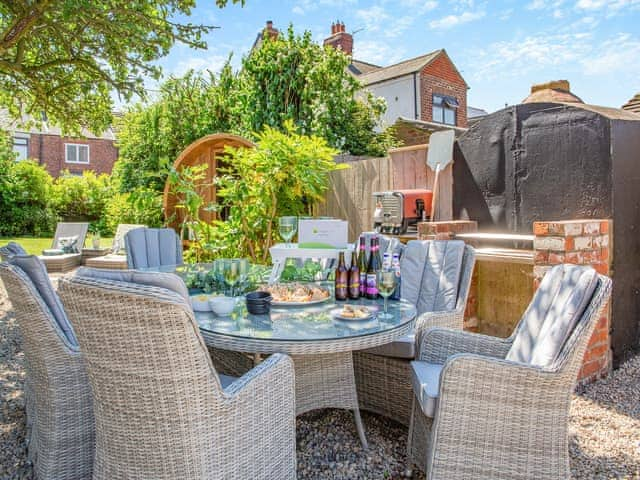 Outdoor eating area | The Manse, Coxhoe, nearby Durham