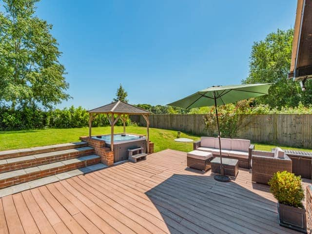 Outdoor area | Chestnut Lodge, Sutton Valence, near Maidstone