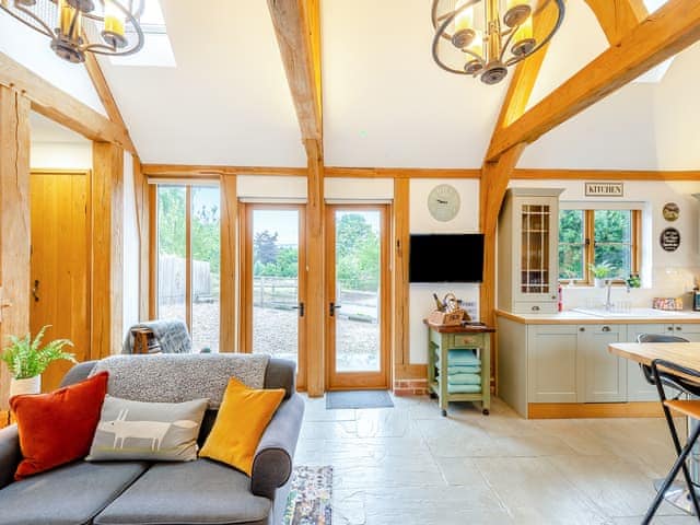 Open plan living space | The Saddlery, Westwell, near Ashford