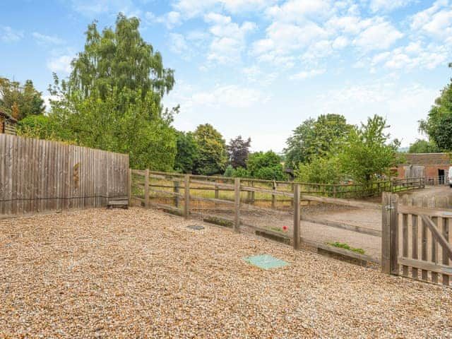 Outdoor area | The Saddlery, Westwell, near Ashford