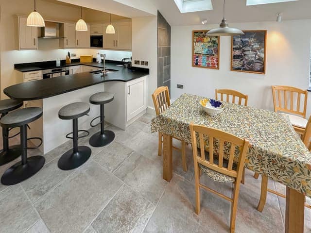 Light and airy dining area | Brasscam, Seatoller