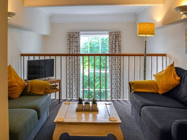 Living room on a mezzanine floor | County House Apartment, York