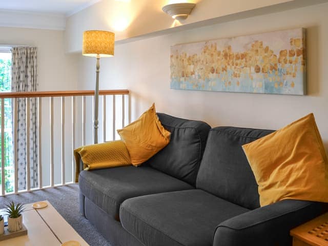 Living room on a mezzanine floor | County House Apartment, York