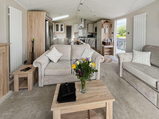 Open plan living space | Reel Paradise - The Laurels, Addlethorpe, near Skegness