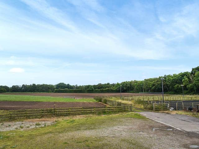 Outdoor area | The Granary - Hazel Hill Retreats, Blackwoods, near Easingwold